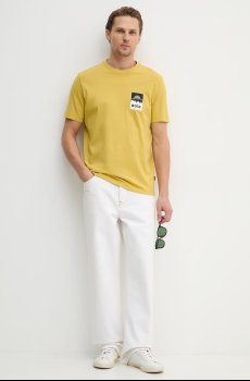 Хлопковая футболка BOSS Orange Te_Plain