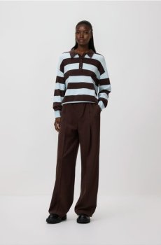 Reserved - Джемпер у смужку - блідо-блакитний - 973JH-05X