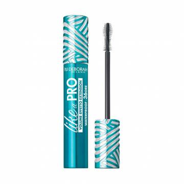 Тушь для ресниц Deborah Like A Pro Waterproof Volume Mascara объемная, Black, 13 мл Тушь для ресниц Deborah Like A Pro Waterproof Volume Mascara объемная, Black, 13 мл