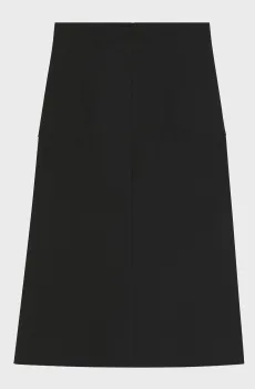 Женская черная юбка Черный 32 HUGO 50564165;001