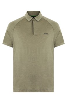 Khaki Shirt Collar Polos