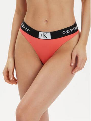 Calvin Klein Swimwear Низ від купальника KW0KW02352 Рожевий Calvin Klein Swimwear Низ від купальника KW0KW02352 Рожевий