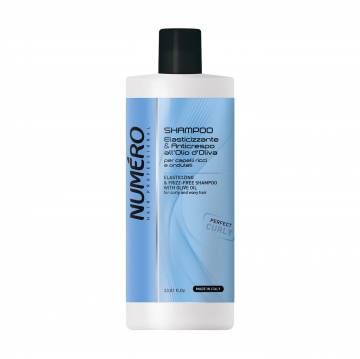 Шампунь Brelil Numero Elasticizing & Frizz-Free Shampoo с оливковым маслом, для вьющихся волос, 1 л Шампунь Brelil Numero Elasticizing & Frizz-Free Shampoo с оливковым маслом, для вьющихся волос, 1 л