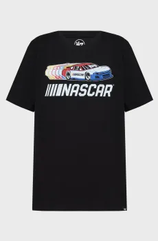 Черная футболка NASCAR (унисекс) Черный M 47 Brand 686704JK-FS