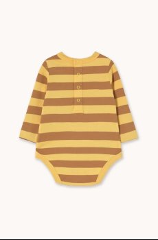 Детское боди из хлопка Tinycottons STRIPES KNIT BODY