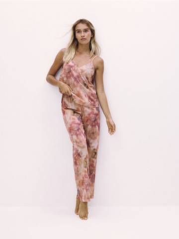 Reserved - піжамні штани - персиковий - 541BJ-24X