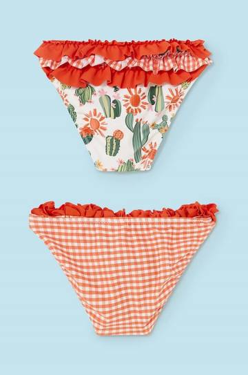 Детские плавки Mayoral 2 шт цвет оранжевый