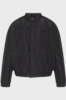 Женский черный бомбер Черный XS Guess V6RL03.WL132;JBLK