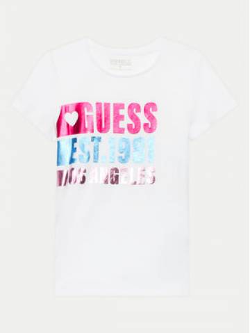 Guess Футболка J4YI00 K6YW4 Білий Regular Fit Guess Футболка J4YI00 K6YW4 Білий Regular Fit