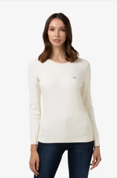 Женский белый свитер Белый 42 Lacoste AF216868A