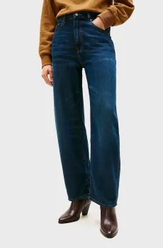 Женские темно-синие джинсы DNM MILO BARREL Синий 28-32 Tommy Hilfiger WW0WW46771