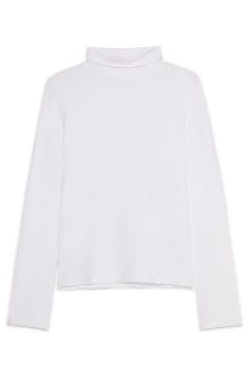 Cropp - Блузка з коміром-гольф - білий