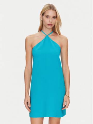 Simona Corsellini Коктейльна сукня P25CPAB03501 Голубий Slim Fit Simona Corsellini Коктейльна сукня P25CPAB03501 Голубий Slim Fit