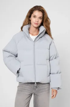 Женский голубой пуховик Голубой M PRPY PWOUTSKF0048