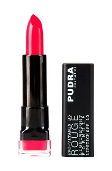 Уценка! Помада для губ Pudra Cosmetics Rouge Lightweight Formula Lipstick SPF10 с провитамином B5, 05 Fatal Pink, 4.5 мл