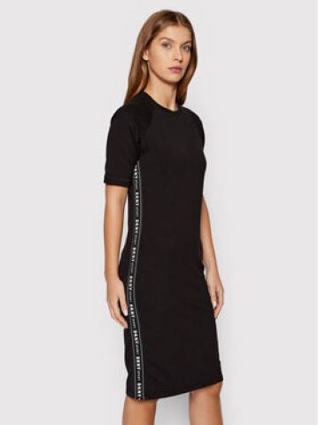 DKNY Sport Повсякденна сукня DP1D4250 Чорний Regular Fit DKNY Sport Повсякденна сукня DP1D4250 Чорний Regular Fit