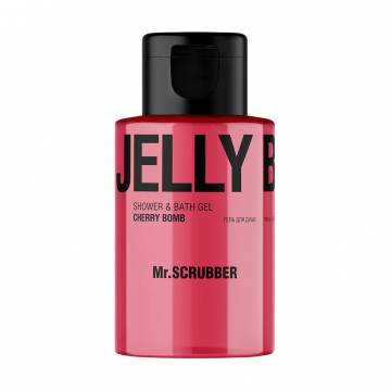 Гель для душа Mr.Scrubber Jelly Bubbles Cherry Bomb Shower & Bath Gel, 100 мл Гель для душа Mr.Scrubber Jelly Bubbles Cherry Bomb Shower & Bath Gel, 100 мл