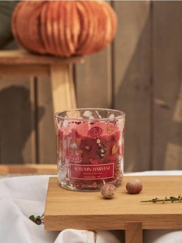 Свічка Autumn Harvest - рожевувато-ліловий Свічка Autumn Harvest - рожевувато-ліловий