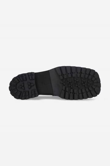 Кожаные мокасины Marni женские цвет чёрный на платформе MOMS002506.P5046-00N99 Кожаные мокасины Marni женские цвет чёрный на платформе MOMS002506.P5046-00N99