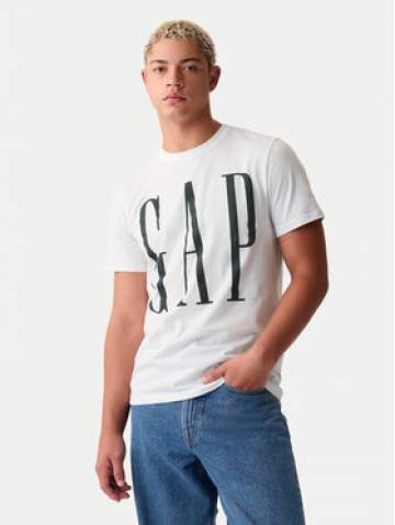 Gap Футболка 866774-01 Білий Regular Fit Gap Футболка 866774-01 Білий Regular Fit