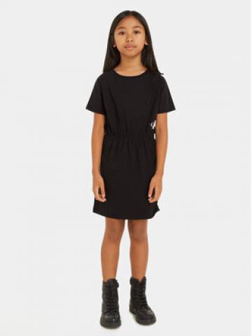 Calvin Klein Jeans Повсякденна сукня Monogram IG0IG02473 Чорний Regular Fit Calvin Klein Jeans Повсякденна сукня Monogram IG0IG02473 Чорний Regular Fit