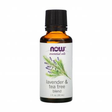 Эфирное масло Now Foods Essential Oils 100% Pure Lavender & Tea Tree Лаванды и чайного дерева, 30 мл Эфирное масло Now Foods Essential Oils 100% Pure Lavender & Tea Tree Лаванды и чайного дерева, 30 мл