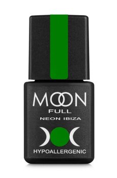 Гель-лак для ногтей Moon Full Neon Ibiza Gel Рolish 721 Зеленый, 8 мл
