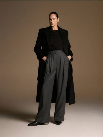 Reserved - Штани з додаванням вовни - середньо-сірий - 379GX-85X