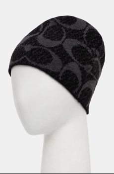 Шапка с добавлением шерсти Coach