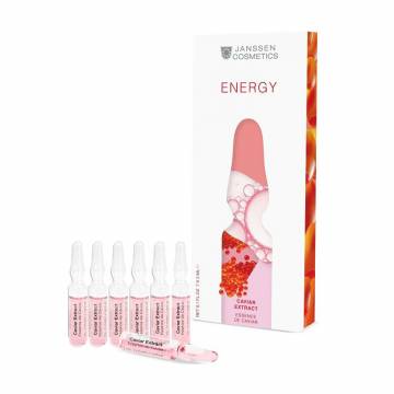 Ампулы для лица Janssen Cosmetics Energy Caviar Extract Ampoules Экстракт красной икры, 7*2 мл Ампулы для лица Janssen Cosmetics Energy Caviar Extract Ampoules Экстракт красной икры, 7*2 мл