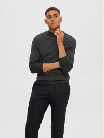 Selected Homme Гольф 16090148 Сірий Regular Fit Selected Homme Гольф 16090148 Сірий Regular Fit