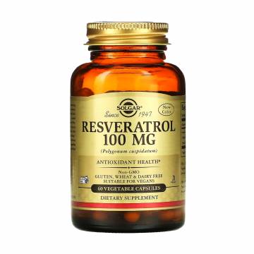 Ресвератрол Solgar Resveratrol 100 мг, 60 капсул Ресвератрол Solgar Resveratrol 100 мг, 60 капсул