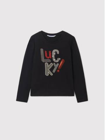 Mayoral Блузка 7023 Чорний Regular Fit Mayoral Блузка 7023 Чорний Regular Fit