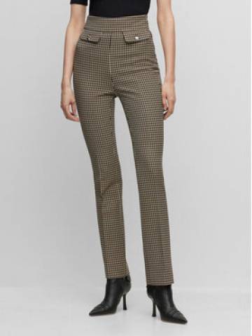 Boss Штани з тканини 50500111 Бежевий Slim Fit Boss Штани з тканини 50500111 Бежевий Slim Fit