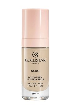 Тональная основа для лица Collistar Nudo Second Skin Foundation, SPF 15, 1N Avorio, 30 мл
