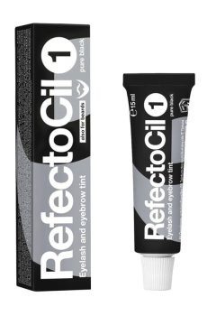 Краска для бровей и ресниц RefectoCil Eyelash and Eyebrow 01 Pure Black, 15 мл