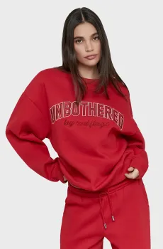 Женский красный свитшот Красный L Tally Weijl SSWCOKIMMYP