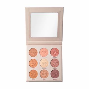 Палетка теней для век Bogenia Match Eyeshadow Palette BG904, 9 цветов, 002, 14.4 г Палетка теней для век Bogenia Match Eyeshadow Palette BG904, 9 цветов, 002, 14.4 г