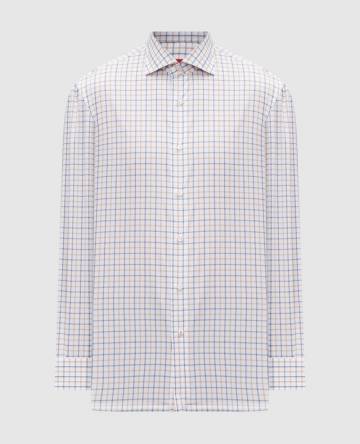Белая рубашка в клетку Белая рубашка в клетку