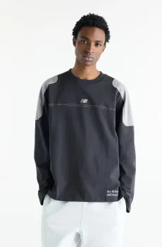 Мужской темно-синий реглан лонгслив Sport Legacy Graphic Синий M New Balance MT62O1OPDNT