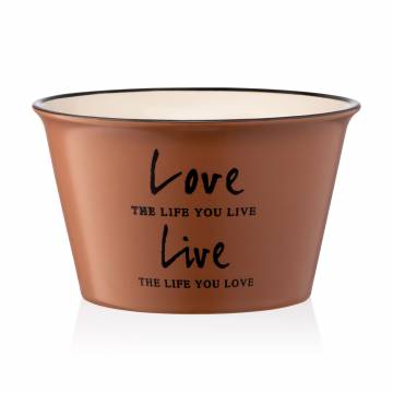 Бульонница Ardesto Way Of Life керамическая, коричневая, 550 мл (AR3479BR)