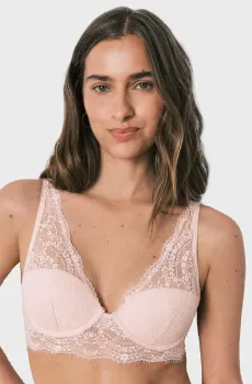 Женский пудровый бюстгальтер Intuitive Розовый 70B womensecret 4024353