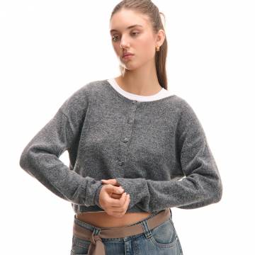 Cropp - Светр - темно-сірий Cropp - Светр - темно-сірий
