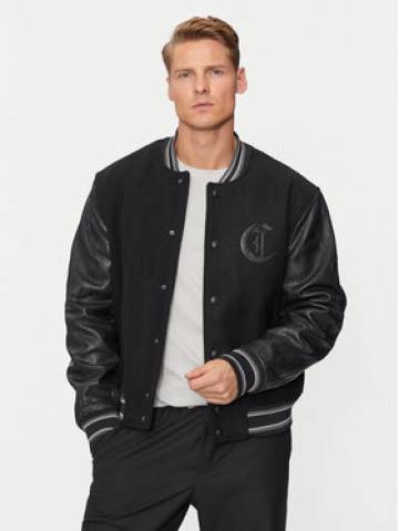 Just Cavalli Куртка бомбер 77OAVP01 Чорний Regular Fit Just Cavalli Куртка бомбер 77OAVP01 Чорний Regular Fit