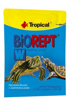 Корм для земноводных и водных черепах Tropical Biorept W, 20 г
