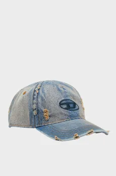 Мужская голубая джинсовая кепка C-ENIC CAPPELLO Голубой S Diesel A21541 0IHCB