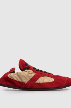 Красные комбинированные кроссовки Soft Track