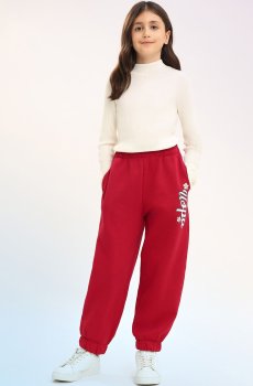 U.S. Polo Assn. Kids Girls Mid-Rise Joggers
