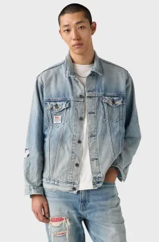 Мужская голубая джинсовая куртка Levis® x Toy Story Голубой M Levi’s® 0034J;0000