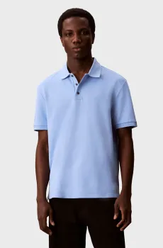 Мужское голубое поло TONAL Голубой XL Calvin Klein LV04LF206G